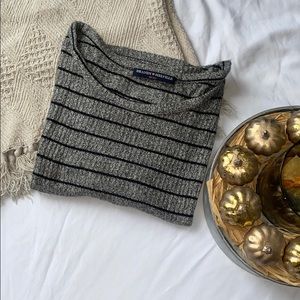 2/$30 Brandy Melville Striped Crop Top